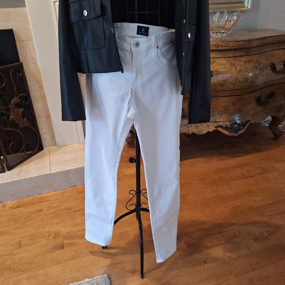 AG THE LEGGING WHITE JEAN Size 27